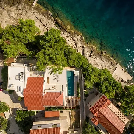 Luxury Beachfront White Bellezza With Private Pool At The On Brac Island - Sumartin Villa *