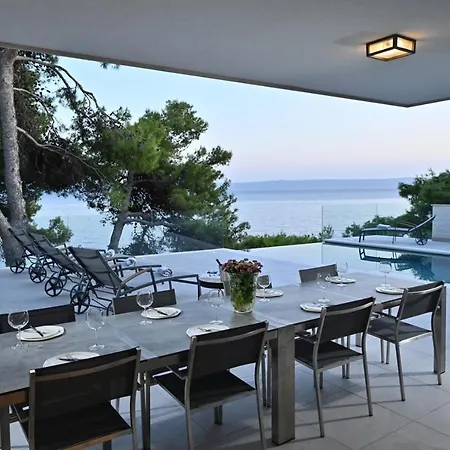 Luxury Beachfront White Bellezza With Private Pool At The On Brac Island - Sumartin Villa *