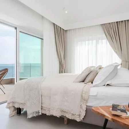 Luxury Beachfront White Bellezza With Private Pool At The On Brac Island - Sumartin *